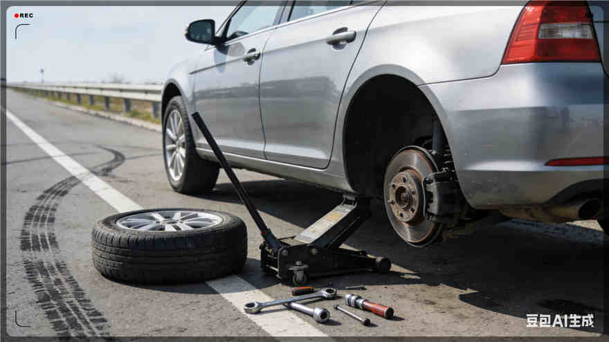 扶绥道路救援汽车送玻璃水